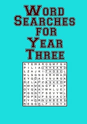 Word Searches For Year Three-..