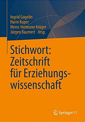 Stichwort: Zeitschrift Für Erziehungswissenschaft-..