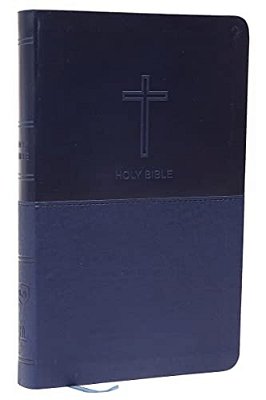Nkjv, Value Thinline Bible, Standard Print, Imitation Leather, Blue, Red Letter Edition-..