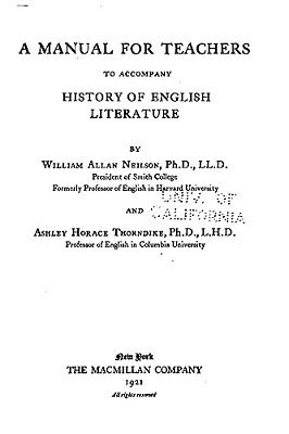 A History Of English Literature-..