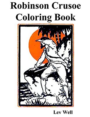Robinson Crusoe Coloring Book-..