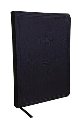 Kjv, Value Thinline Bible, Large Print, Leathersoft, Black, Red Letter Edition, Comfort Print-..