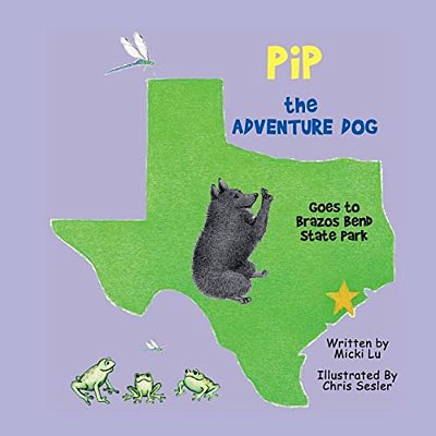 Pip The Adventure Dog Goes To Brazos Bend State Park-..