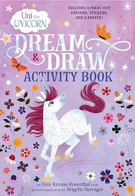Uni The Unicorn Dream & Draw Activity Book-..