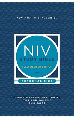 Niv Study Bible, Fully Revised Edition, Personal Size, Paperback, Red Letter, Comfort Print-..