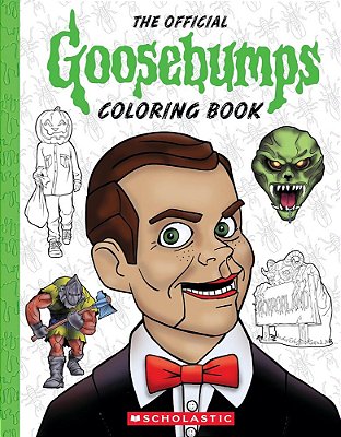 Goosebumps: The Official Coloring Book The Perfect Stocking Stuffer!-..