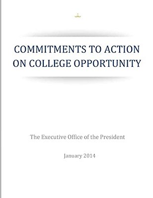 Commitments To Action On College Opportunity-..