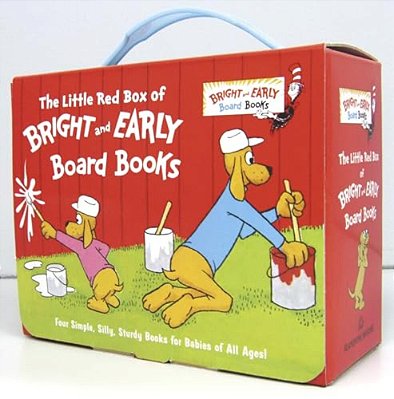 The Little Red Box Of Bright And Early Board Books: GO, Dog. GO!; Big Dog... Little Dog; The Alphabet Book; I'Ll Teach My Dog A Lot Of Words-..