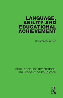 Language, Ability And Educational Achievement-..