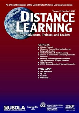Distance Learning Magazine Vol 12 Issue 3-..