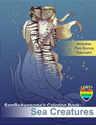 Sambeawesome's Coloring Book: Sea Creatures-..
