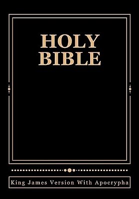 Holy Bible: King James Version With Apocrypha-..