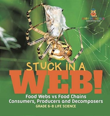 Stuck In A Web! Food Webs Vs Food Chains Consumers, Producers And Decomposers Grade 6-8 Life Science-..