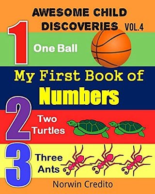 Awesome Child Discoveries: My First Book Of Numbers: My First Book Of Numbers-..