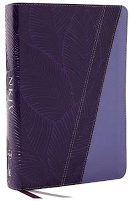 Nkjv Study Bible, Leathersoft, Purple, Full-Color, Comfort Print: The Complete Resource For Studying God's Word-..