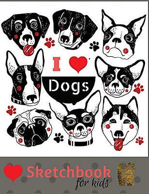 Sketch Book For Kids: Practice How To Draw Workbook, 8.5 X 11 Large Blank Pages For Sketching: Classroom Edition Sketchbook For Kids, Journa-..