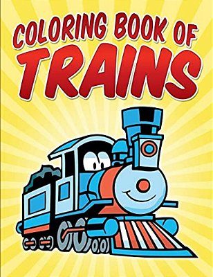 Coloring Book Of Trains-..