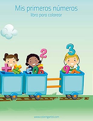 Mis Primeros Números Libro Para Colorear 1-..