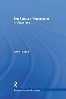 The Syntax Of Possession In Japanese-..