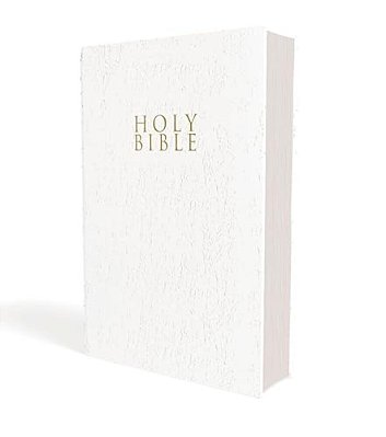 Niv, Gift And Award Bible, Leather-Look, White, Red Letter Edition, Comfort Print-..