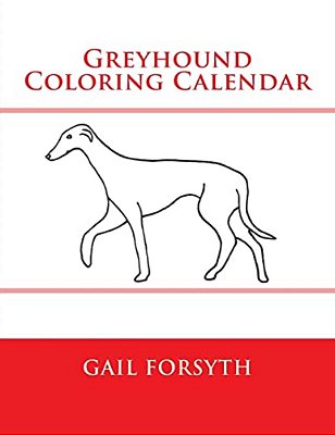 Greyhound Coloring Calendar-..
