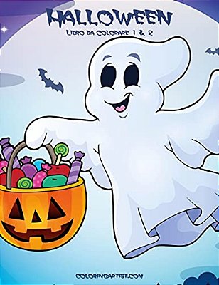 Halloween Libro Da Colorare 1 & 2-..