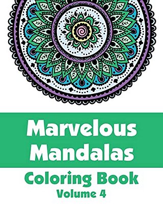 Marvelous Mandalas Coloring Book-..
