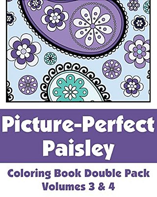 Picture-Perfect Paisley Coloring Book Double Pack (Volumes 3 & 4)-..