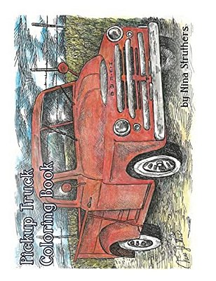 Pickup Truck Coloring Book-..