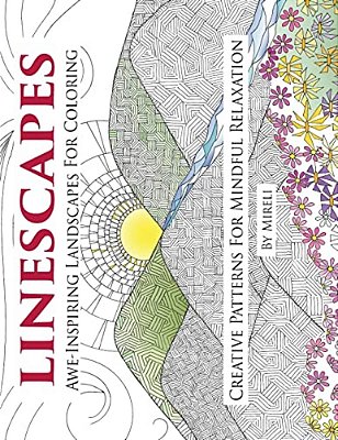 Linescapes: Creative Landscape Patterns For Coloring-..