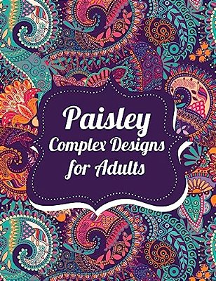 Paisley Complex Designs For Adults-..