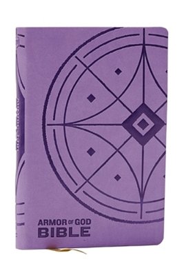 Nkjv Armor Of God Bible, Purple Leathersoft (Children's Bible, Red Letter, Comfort Print, Holy Bible): New King James Version-..