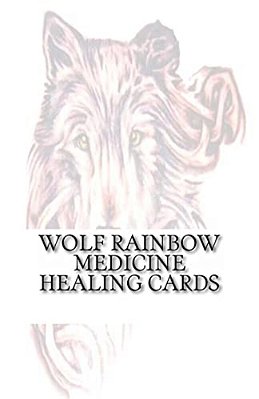 Wolf Rainbow Medicine Healing Cards-..
