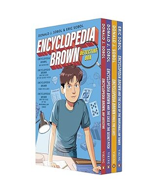 Encyclopedia Brown Detective Box Set (4-Book Box Set)-..