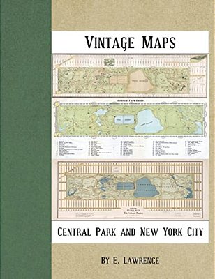 Vintage Maps: Central Park And New York City-..
