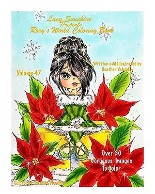 Lacy Sunshine Presents Rory's World Coloring Book: Fantasy Fairy Rory Sweet Urchin Magical World-..