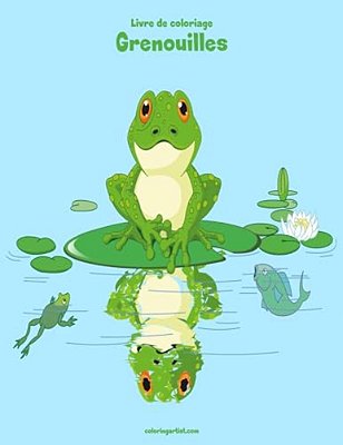 Livre De Coloriage Grenouilles 1-..