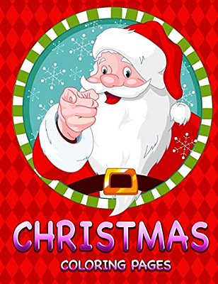 Christmas Coloring Pages: Jumbo Christmas Coloring Book-..