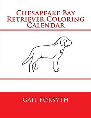 Chesapeake Bay Retriever Coloring Calendar-..