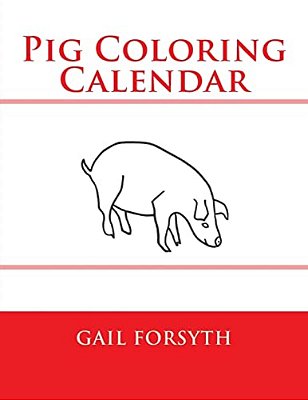 Pig Coloring Calendar-..