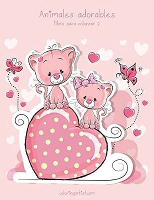 Animales Adorables Libro Para Colorear 2-..