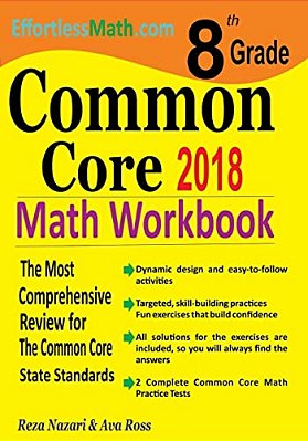 8Th Grade Common Core Math Workbook: The Most Comprehensive Review For The Common Core State Standards-..