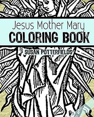 Jesus Mother Mary Coloring Book-..