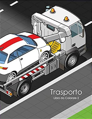 Trasporto Libro Da Colorare 2-..