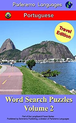 Parleremo Languages Word Search Puzzles Travel Edition Portuguese - Volume 2-..