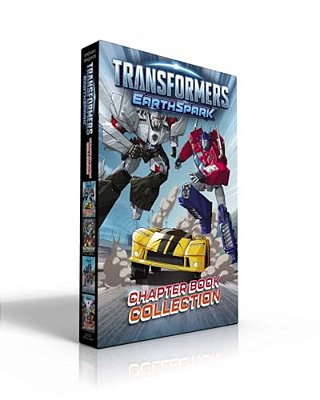 Transformers Earthspark Chapter Book Collection (Boxed Set): Optimus Prime And Megatron's Racetrack Recon!; The Terrans Cook Up Some Mischief!; May Th-..