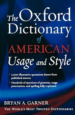 The Oxford Dictionary Of American Usage And Style-..