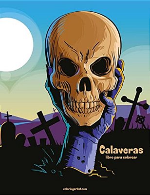 Calaveras Libro Para Colorear 1-..