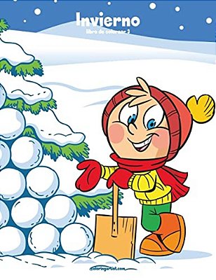 Invierno Libro De Colorear 3-..