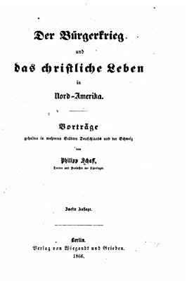 Der Bürgerkrieg Und Das Christliche Leben In Nord-Amerika-..